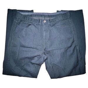 Calvin Klein Men’s Navy Pants 34x32 Classic Fit Cotton Trousers